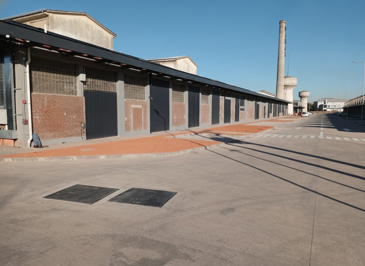Obra de urbanización con pavimentos y accesos ejecutada por Grupo AG